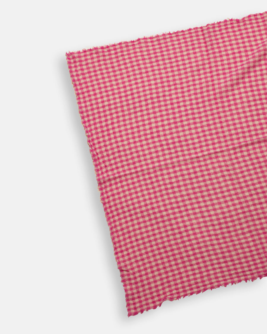checked scarf