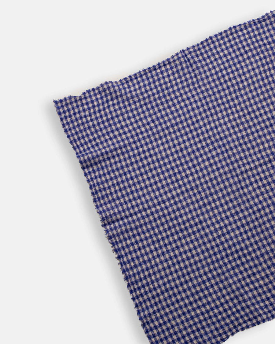 checked scarf