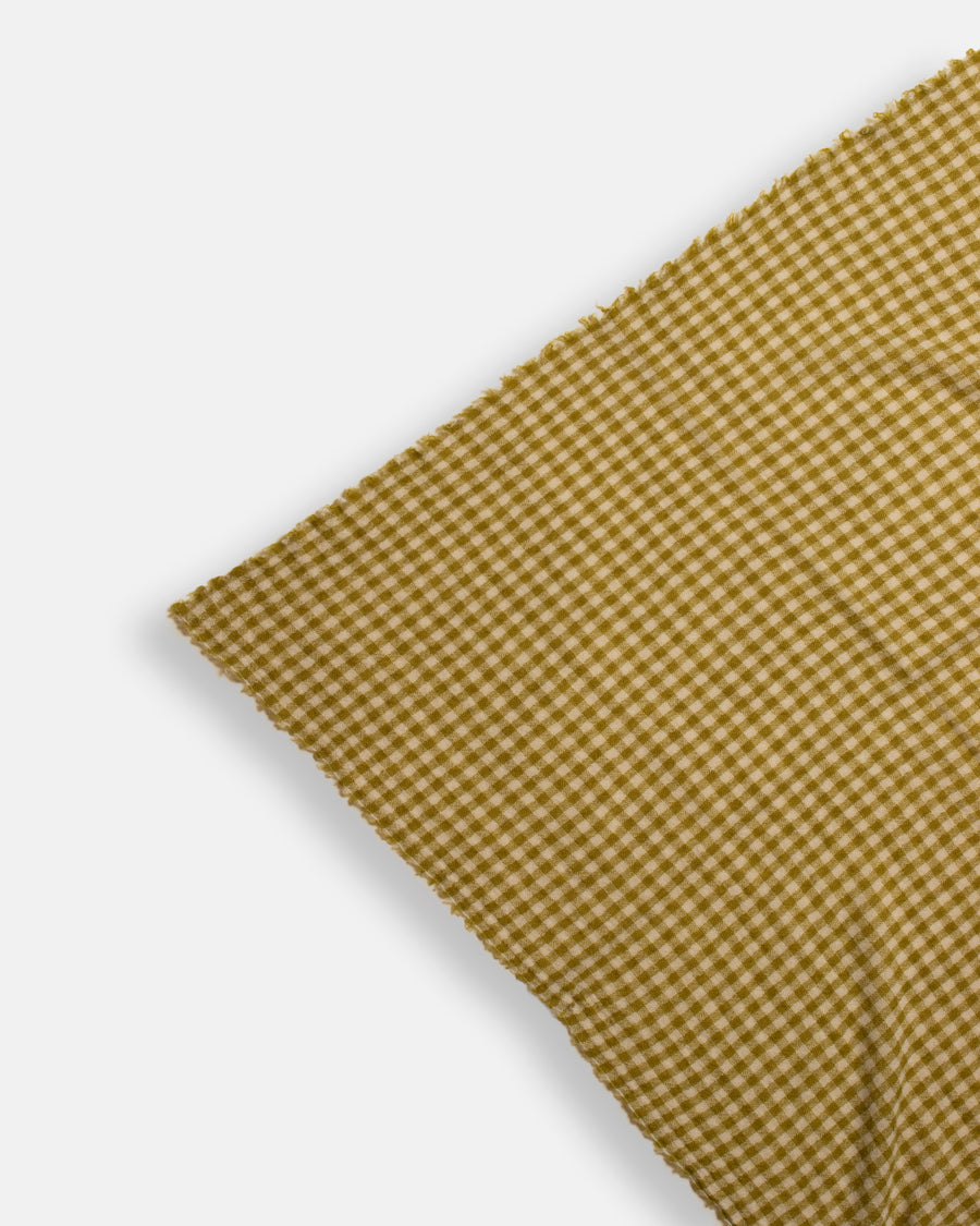 checked scarf