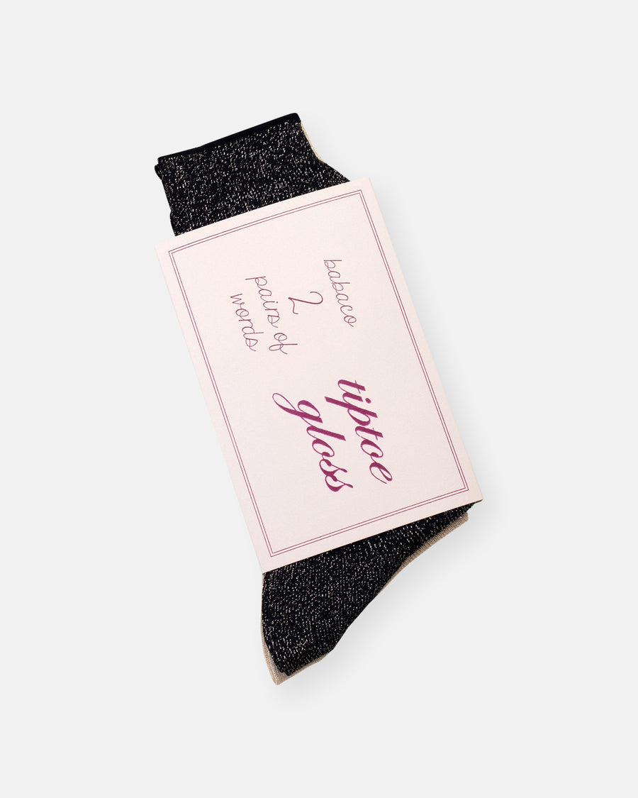 2 pairs of words socks