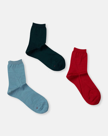 3 pairs of colors socks
