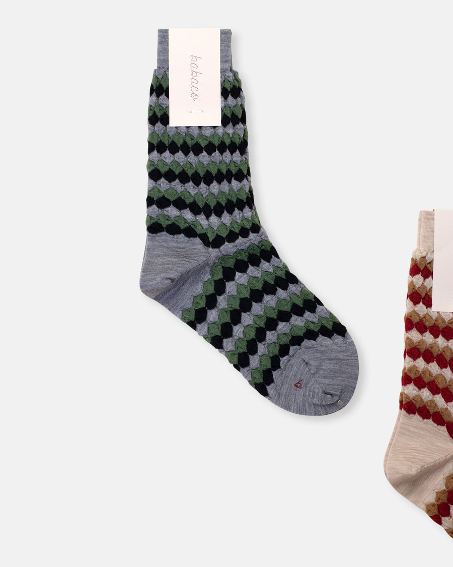 pintuck socks