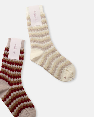 pintuck socks