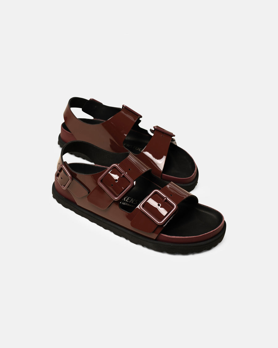Birkenstock sandals burgundy store