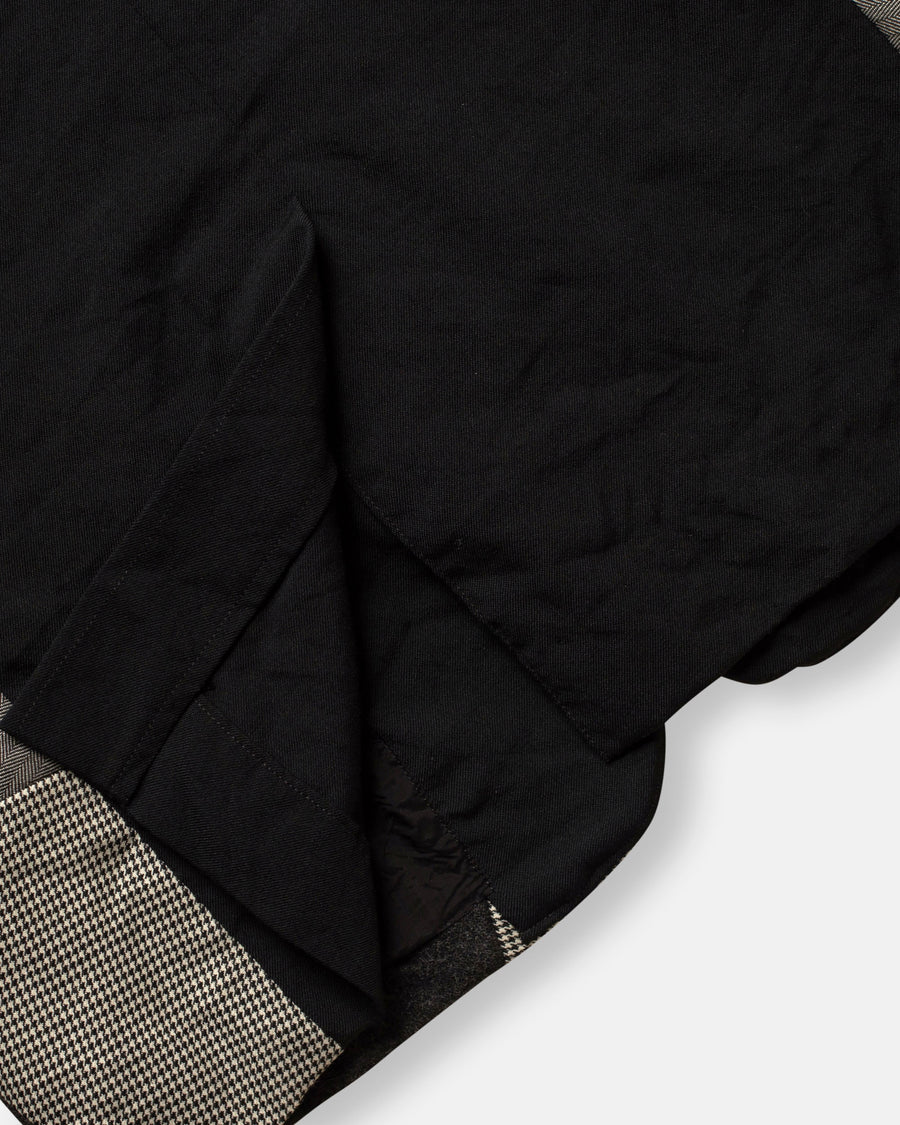 patchwork suiting jacket