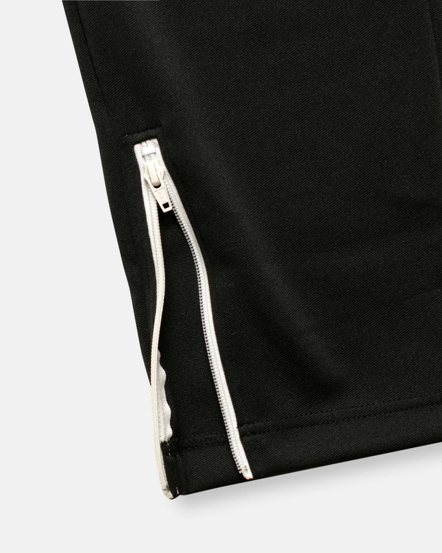contrast zip track pants