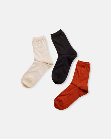 3 pairs of colors socks