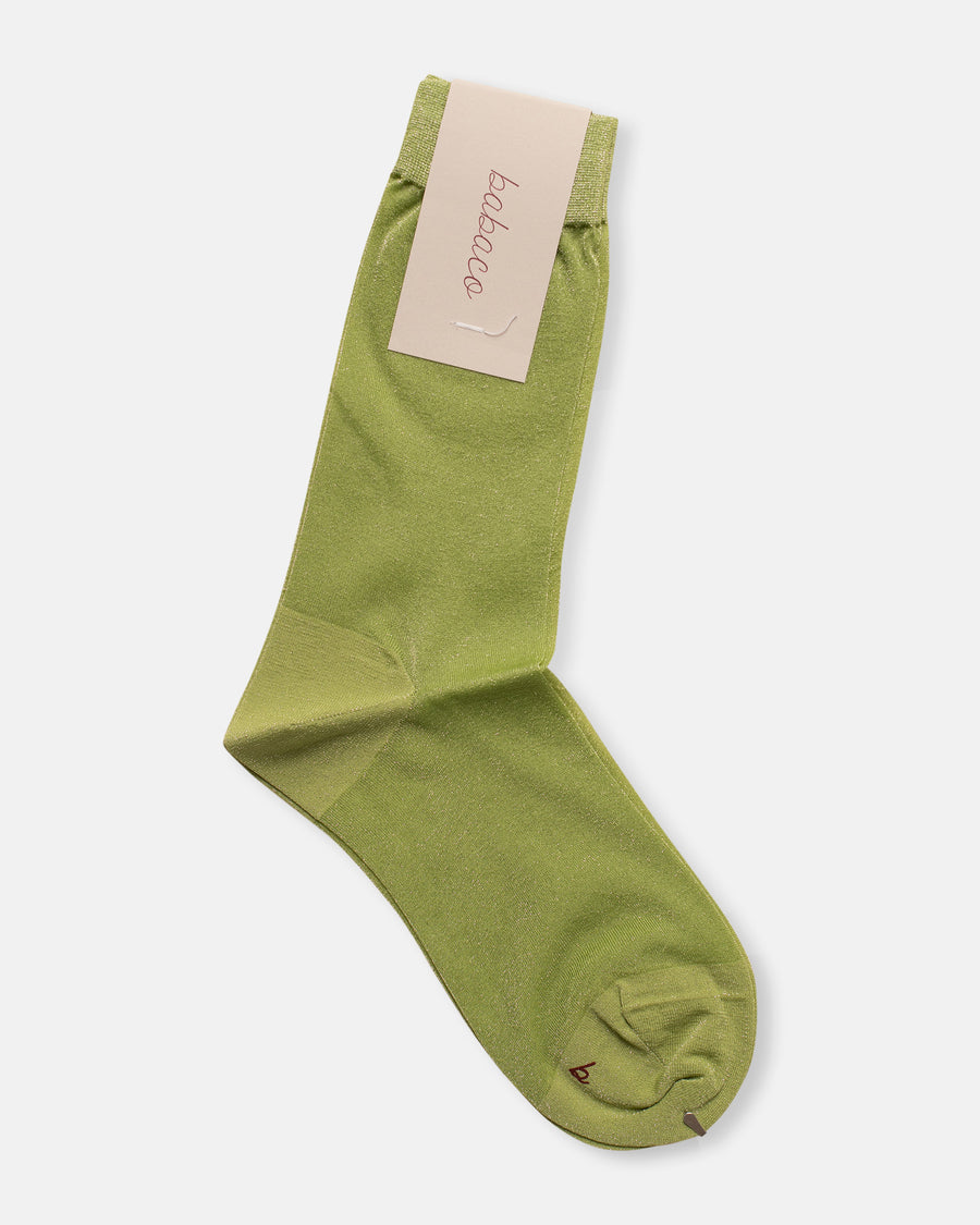 lurex sheer socks