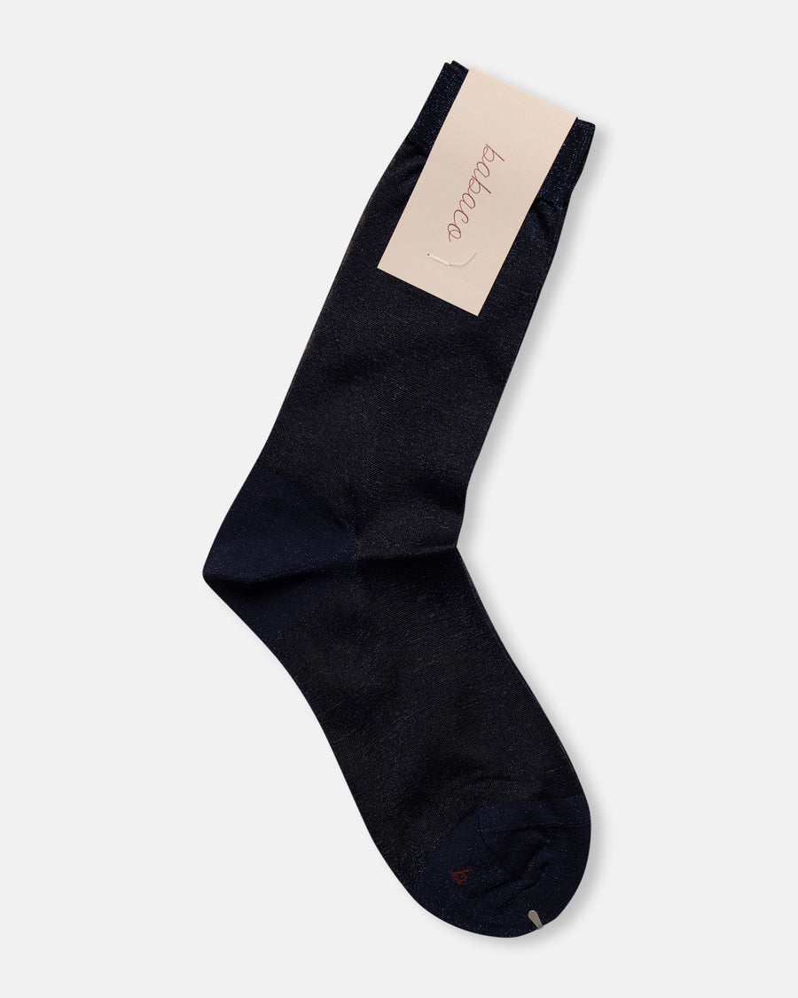 lurex sheer socks