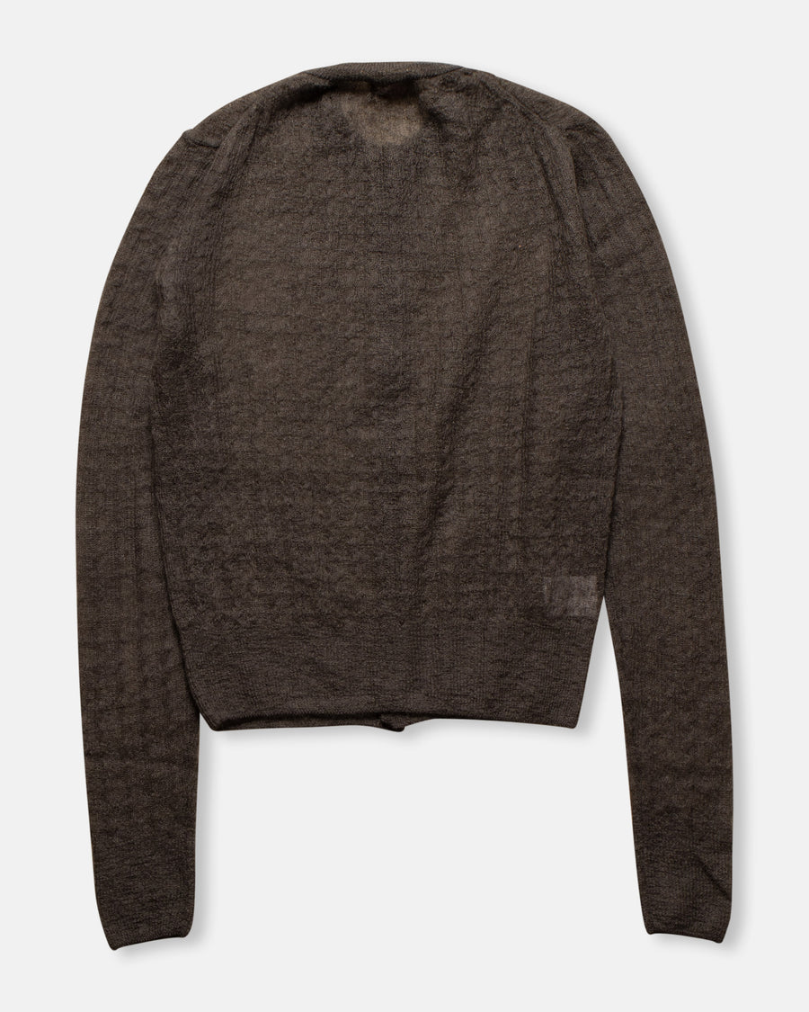 fine mohair silk cardigan