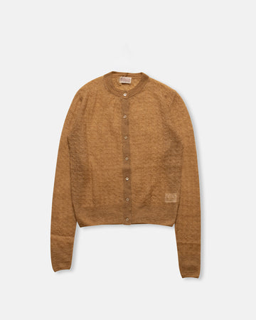 fine mohair silk cardigan