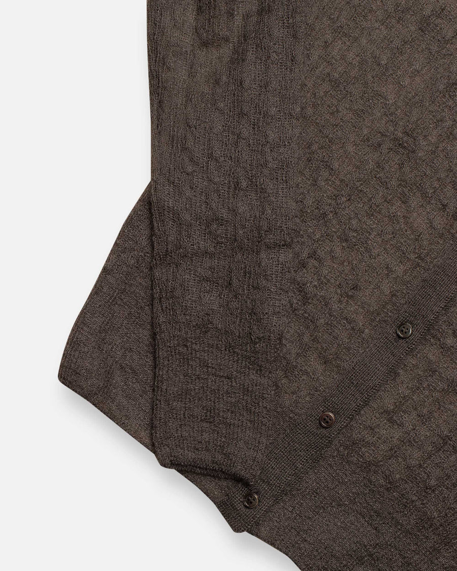 fine mohair silk cardigan