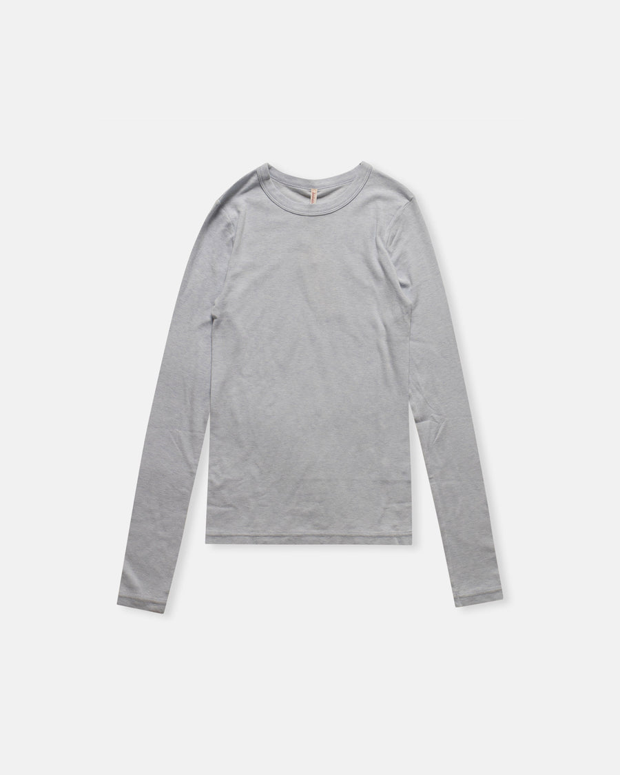 cotton silk long sleeve t-shirt