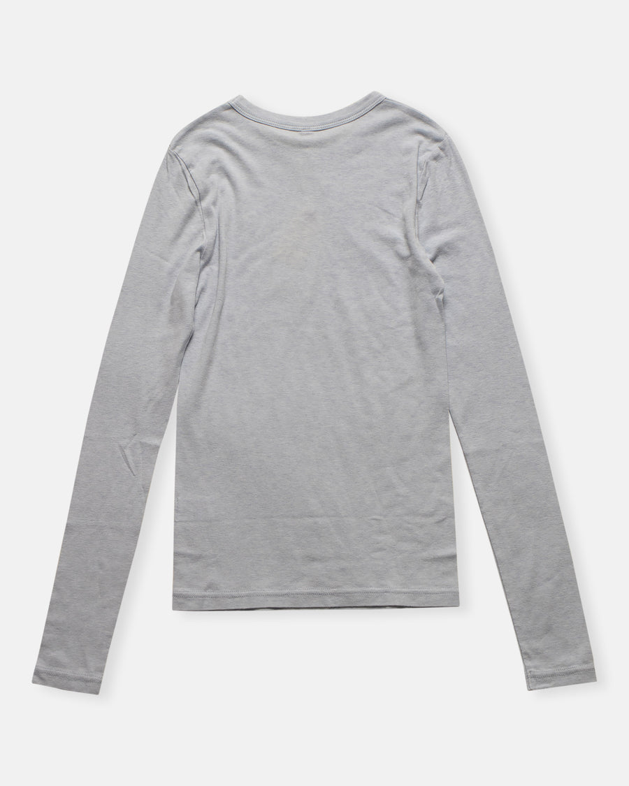 cotton silk long sleeve t-shirt