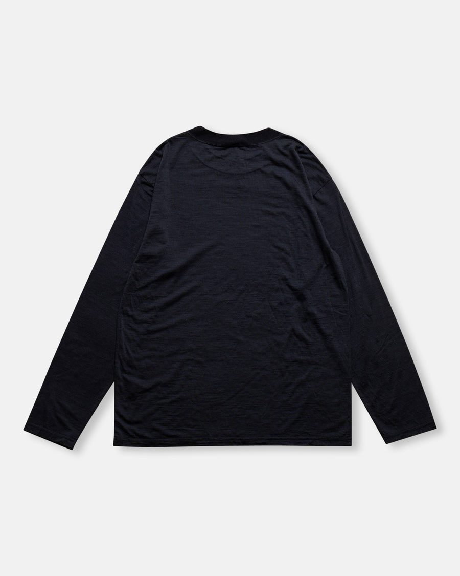 wool jersey long sleeve t-shirt