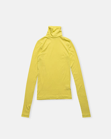 twisted cotton turtleneck
