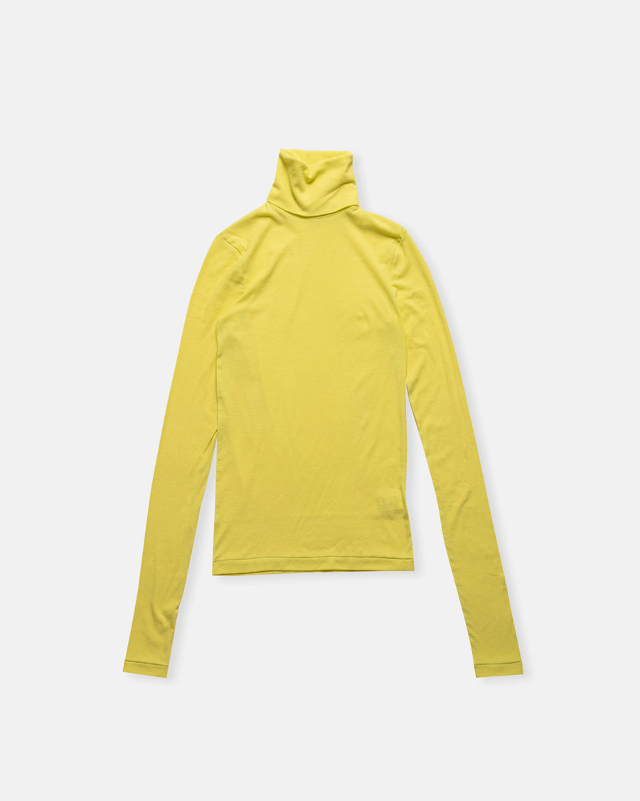 twisted cotton turtleneck