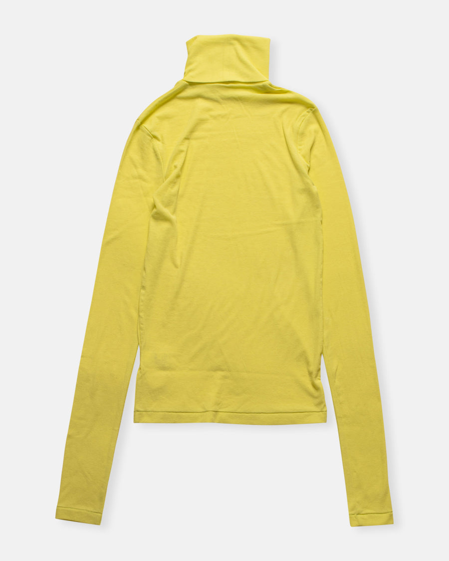 twisted cotton turtleneck