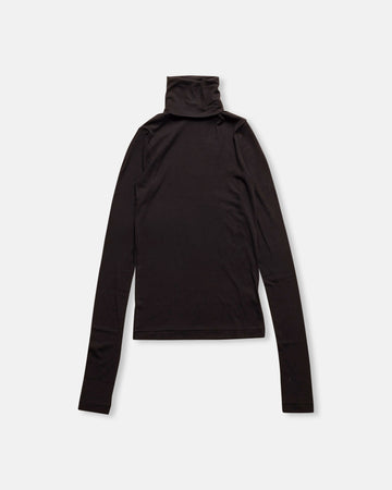 twisted cotton turtleneck
