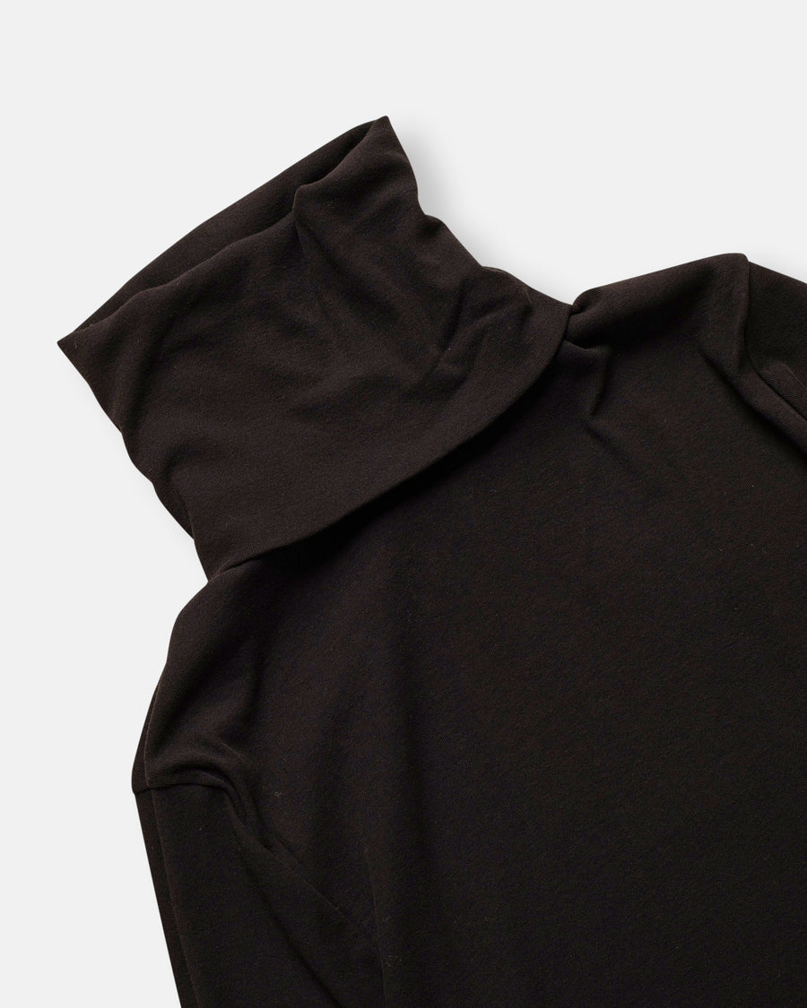twisted cotton turtleneck