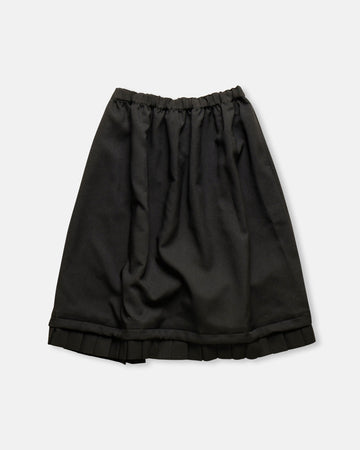 ruffle hem skirt