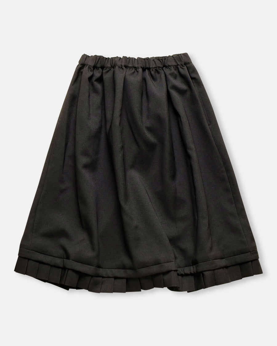 ruffle hem skirt