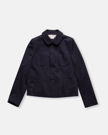 round collar jacket
