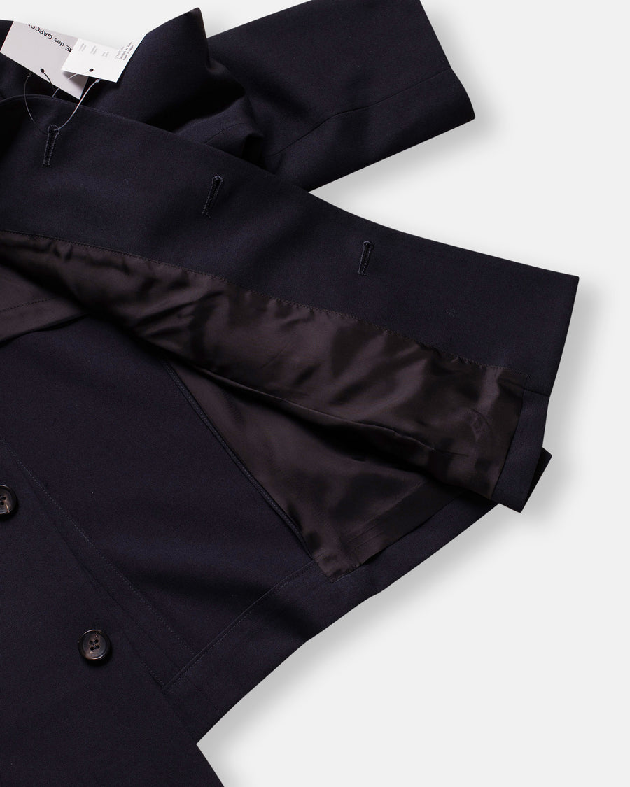 round collar jacket