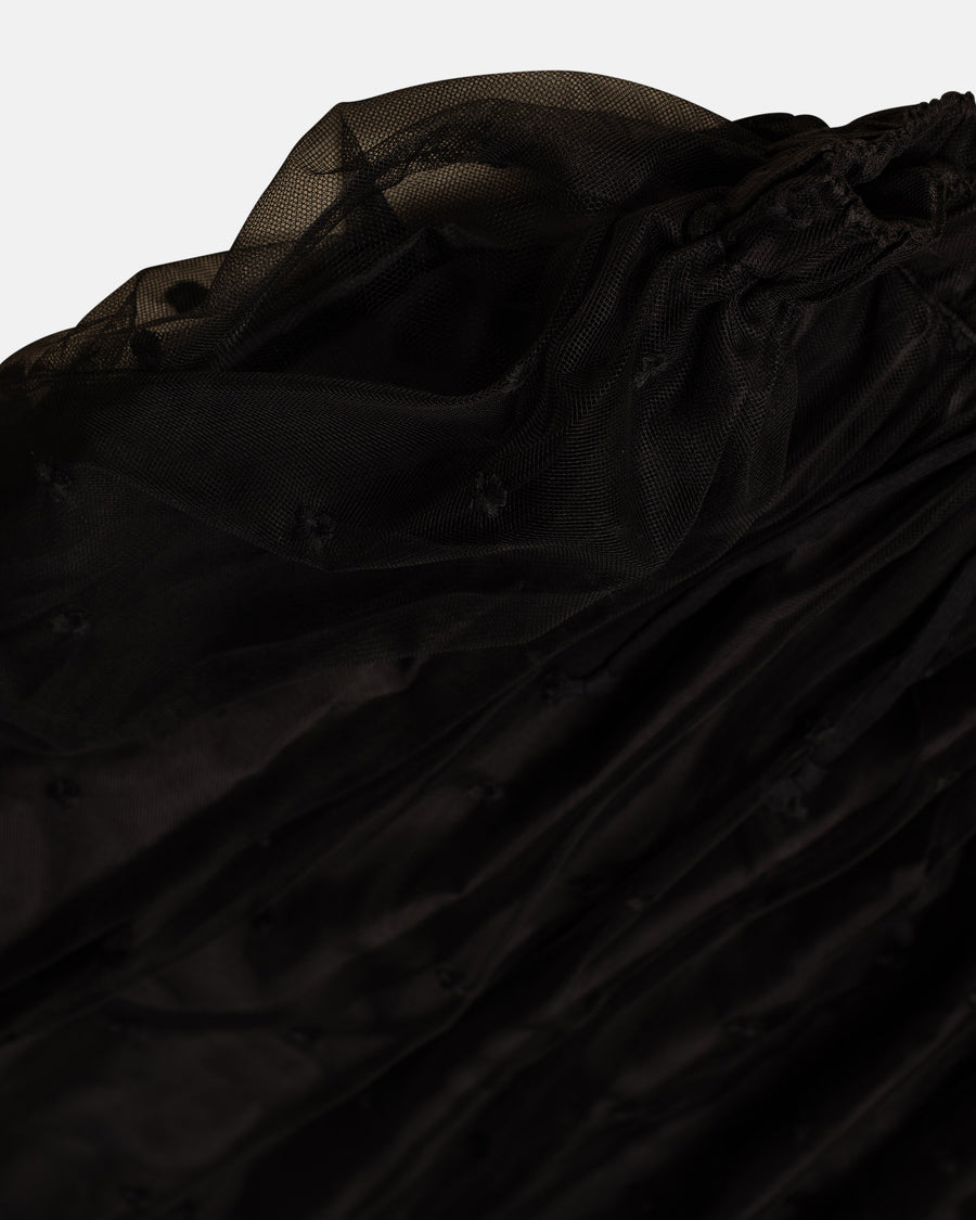 tulle layer skirt