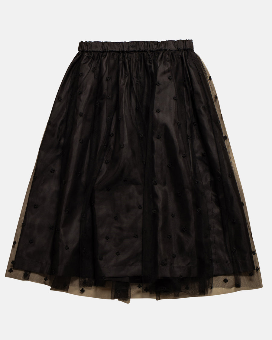 tulle layer skirt