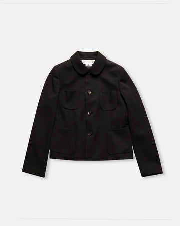 round collar jacket