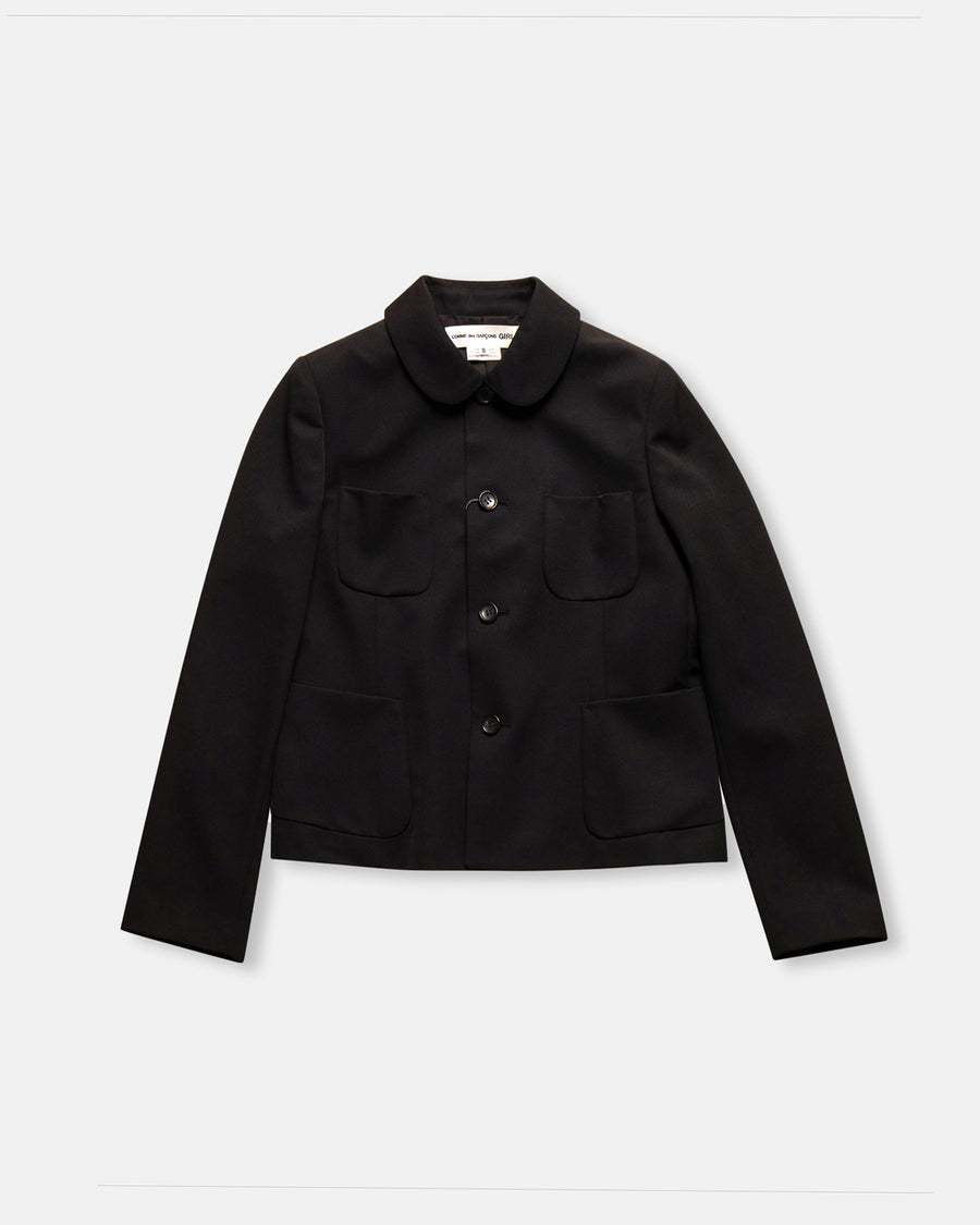 round collar jacket