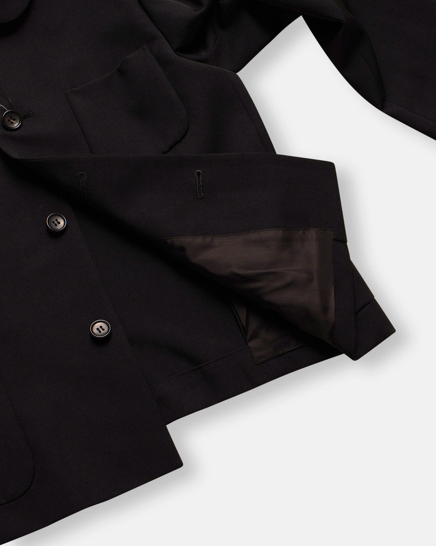 round collar jacket