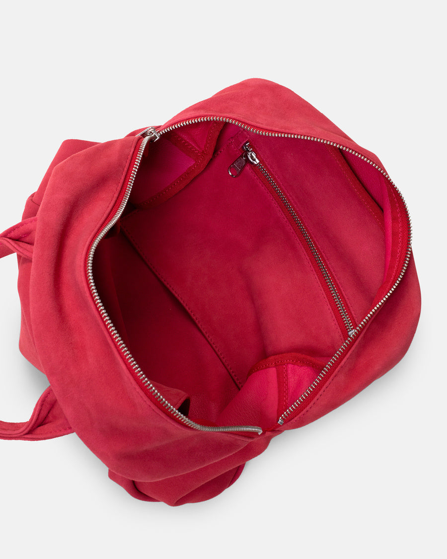 suede bowler bag