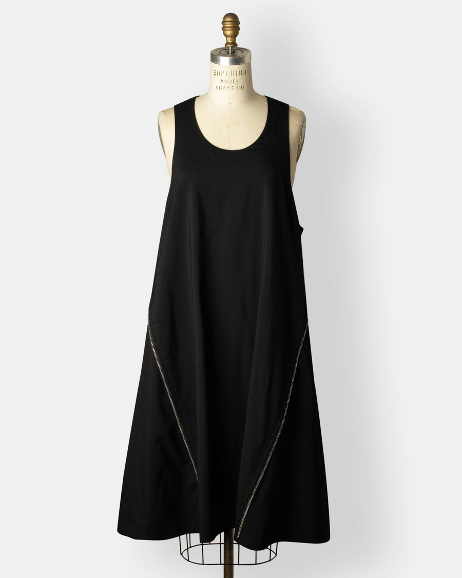 zip side dress