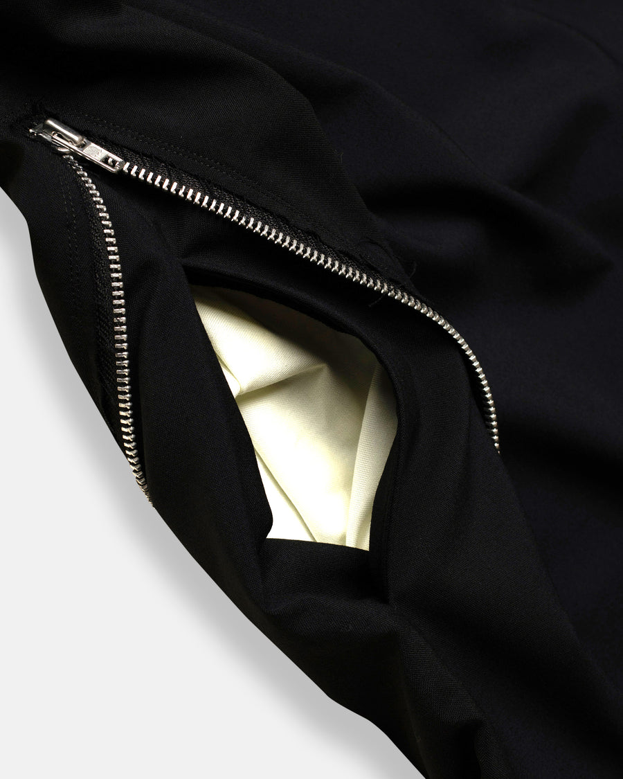 zip side dress