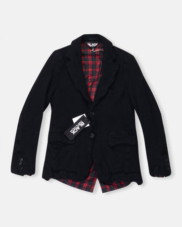 mixed pattern blazer