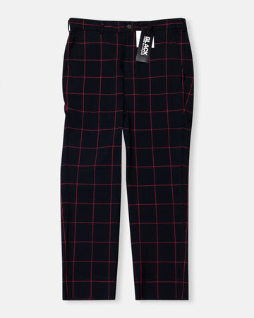 windowpane trousers