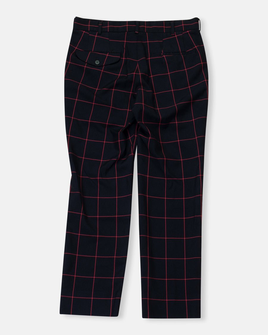 windowpane trousers