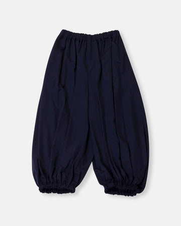 gathered cropped pants