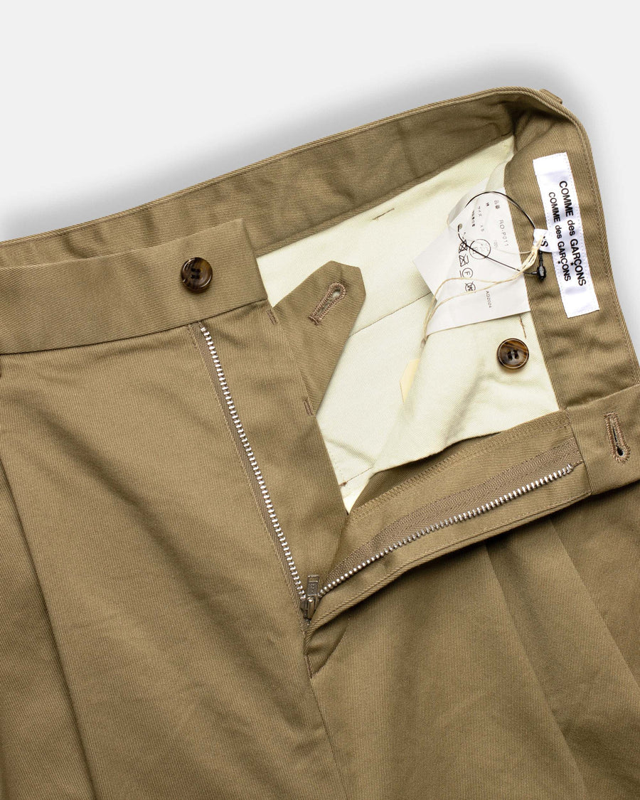 cotton twill trousers