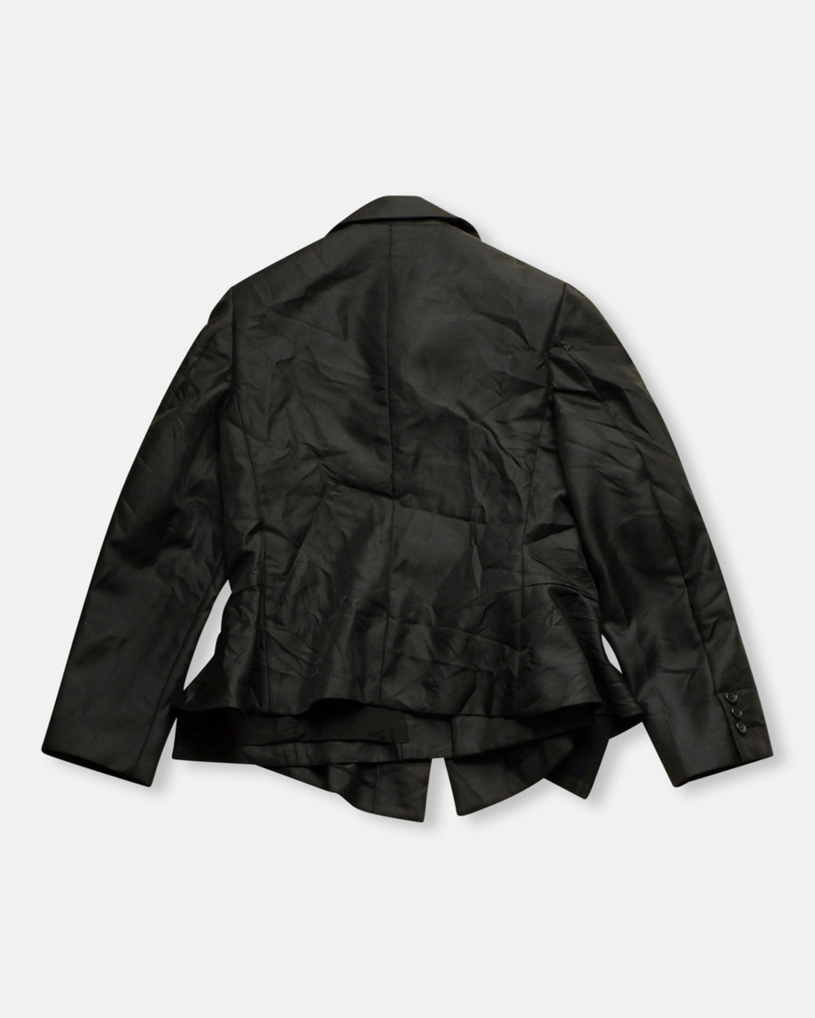 wrapped peplum jacket