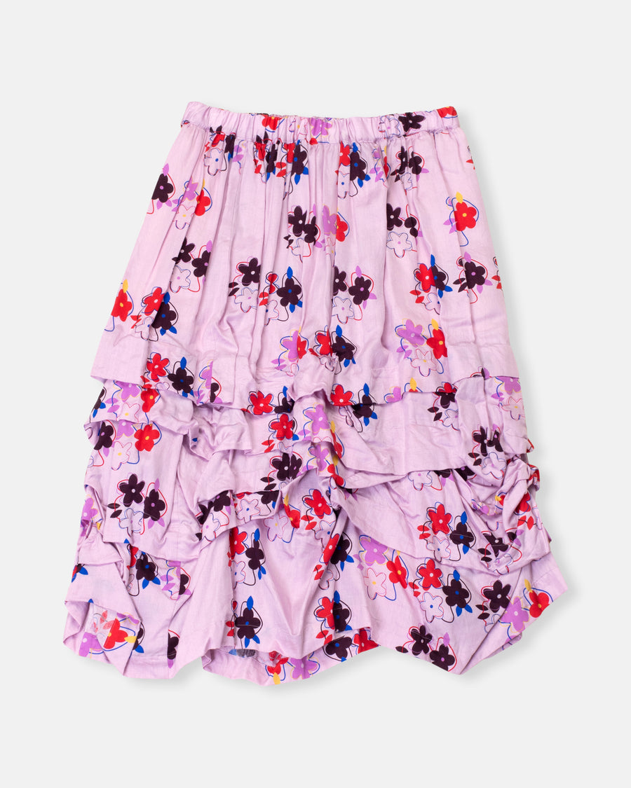 folded hem skirt