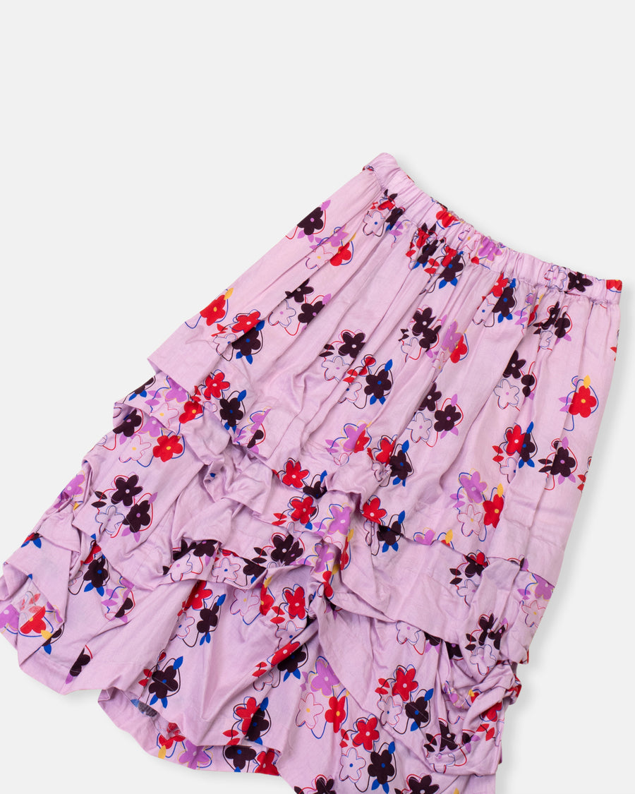 folded hem skirt