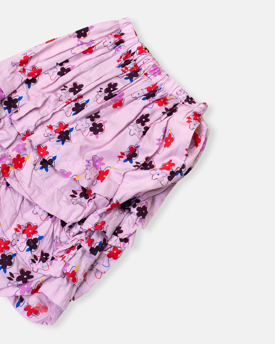 folded hem skirt