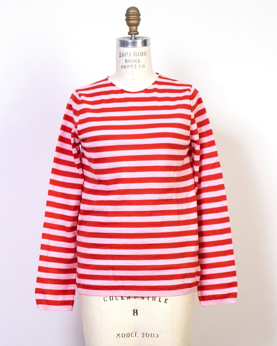 striped pullover