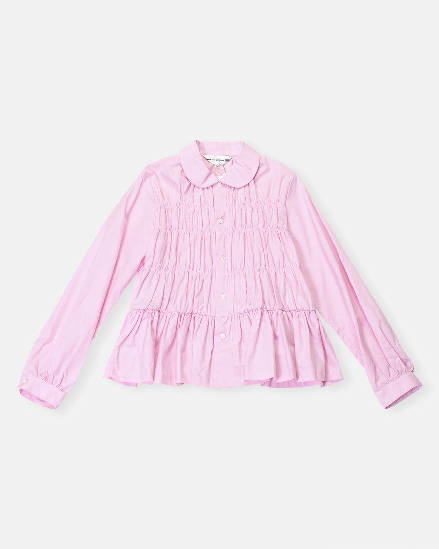 gathered shirt