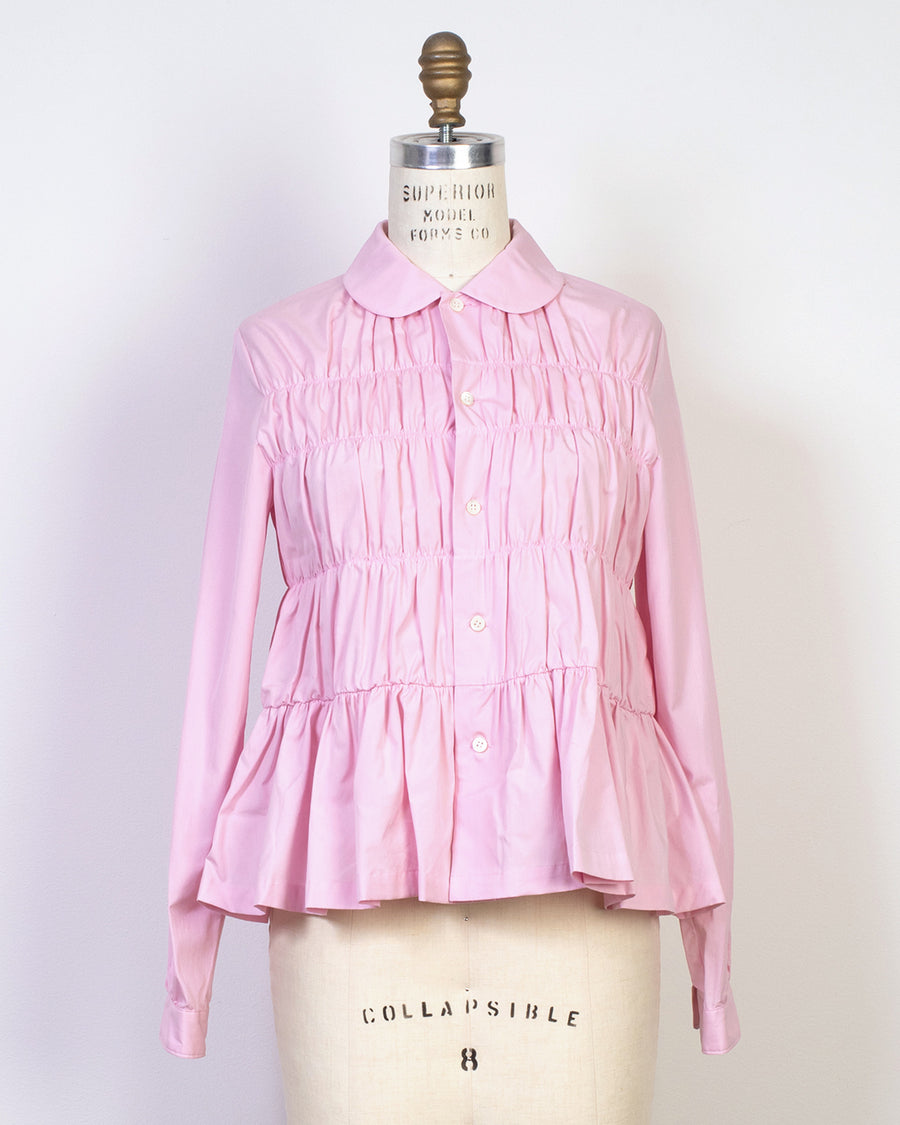 gathered shirt