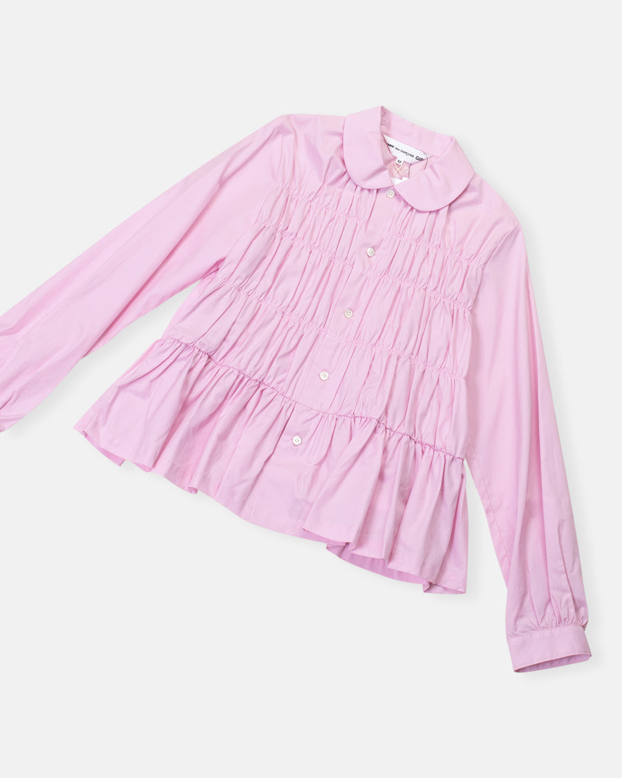 gathered shirt