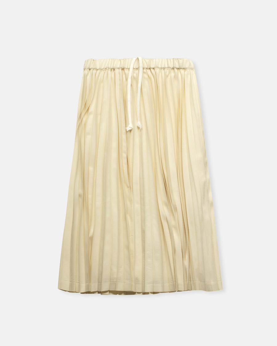 pleated skirt
